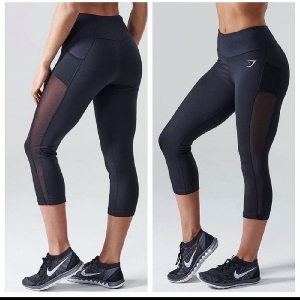 Gymshark Dry Sculpture crop leggings